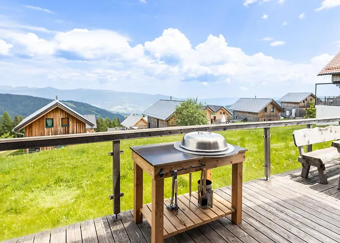Chalet 1a '4 Jahreszeiten' Fahren Und Jacuzzi Mit Aussicht! Bad Sankt Leonhard im Lavanttal